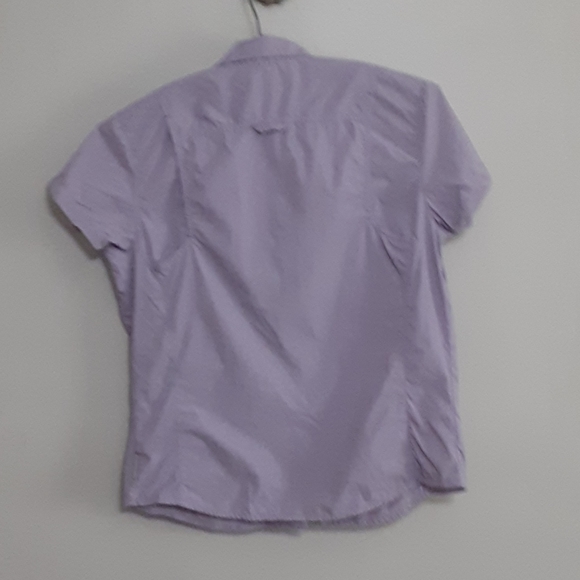 Lilac Columbia fishing hiking top M - Picture 5 of 9